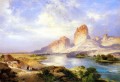 Green River Wyoming paysage montagnes Rocheuses école Thomas Moran